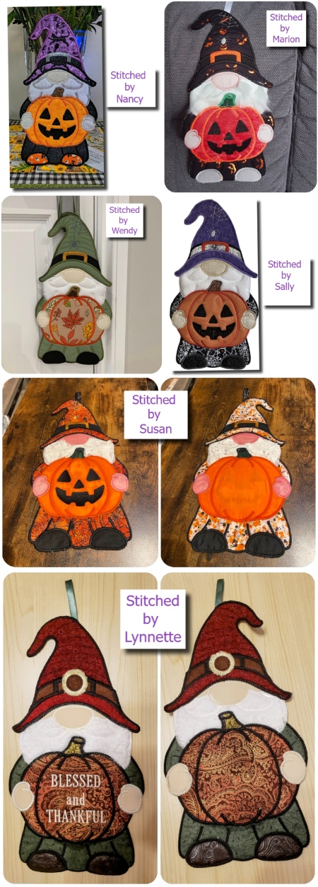 Halloween Gnome samples 2708