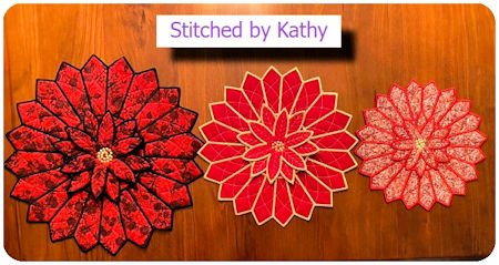 Extra Large Dresden and free Poinsettai by Kathy 1 450