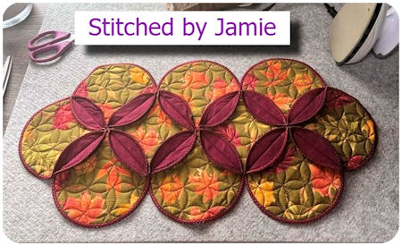 Cathedral Table Runner by Jamie 2309 - 450