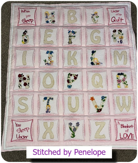 Fairy Quilt by Penelope 2509 em - 450