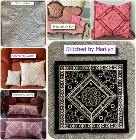 Large Mandala Block samples 0711