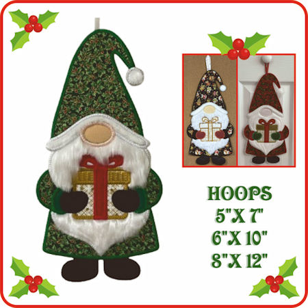 Large Festive Gnome by Kays Cutz - 450