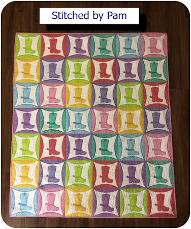 Pam - Orange Peel Quilt - 450