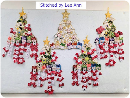Crazy Patch Tree - family tree - families in gift box by Lee Ann 4 450