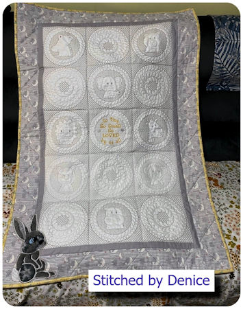 Scallop edge Quilt by Denice 0412 - 450