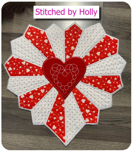 Large Dresden Heart by Holly - 450