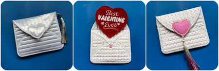 In the hoop Envelope Bag Samples - 450