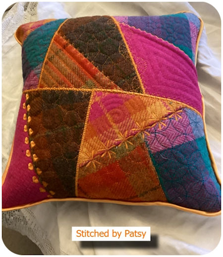 Large Crazy Patch Block by Patsy - 450