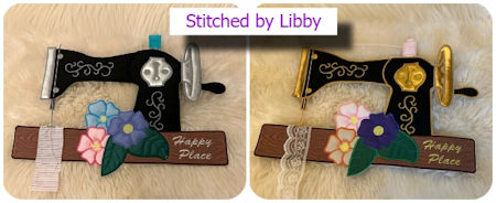 Large Applique Sewing Machine by Libby 2 - 450