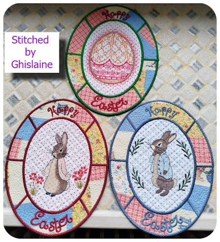 In the hoop Easter Topper by Ghislaine - 450