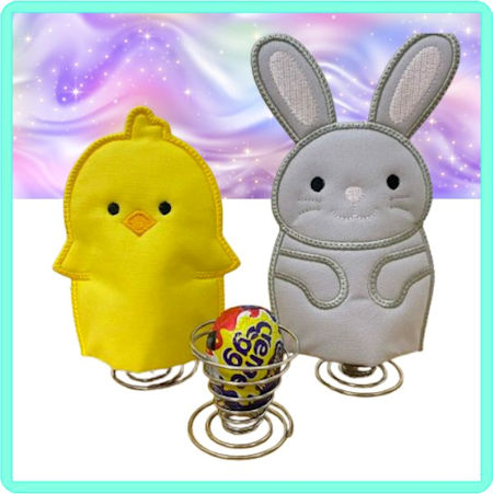 In the hoop Easter Egg Cosy by Kays Cutz - 450