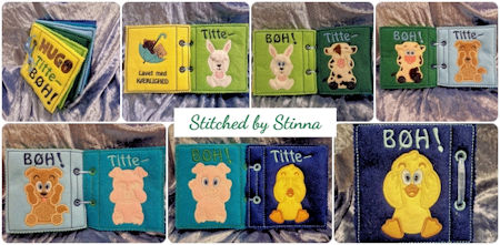 Peek A Boo Book by Stinna - 450