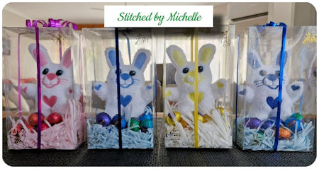 Free In the hoop Bunny by Michelle - 450