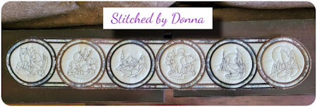 Stacked Circle Runner by Donna - 450