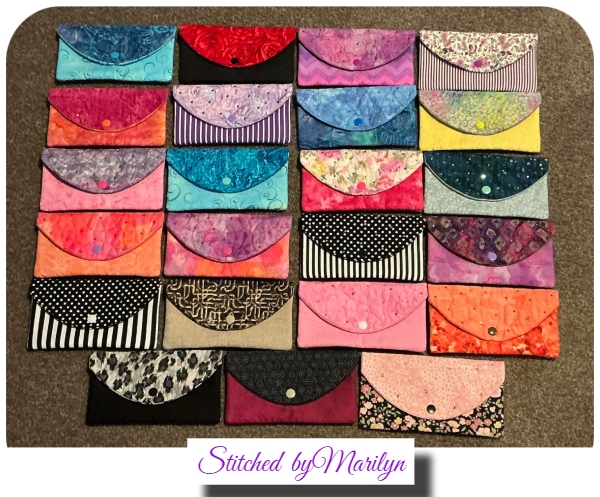 In the hoop Easy pouch glass case by Marilyn