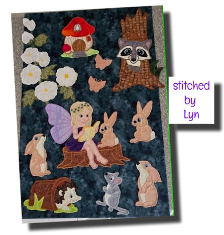 Fairy Forest Quilt by Lyn - 450