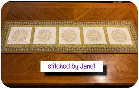Quilt Swirls 4 by Janet - 450