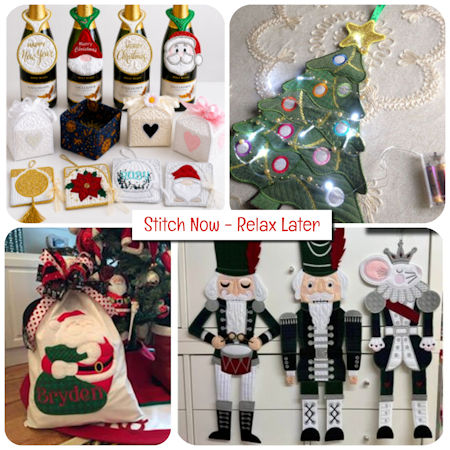 Stitch Now - Relax Later - 75% Christmas Sale - 450