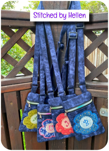 In the hoop Flower Bags by Hellen - 450