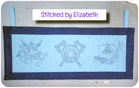 Free Viking and Crosshatch runner by Elizabeth - 450