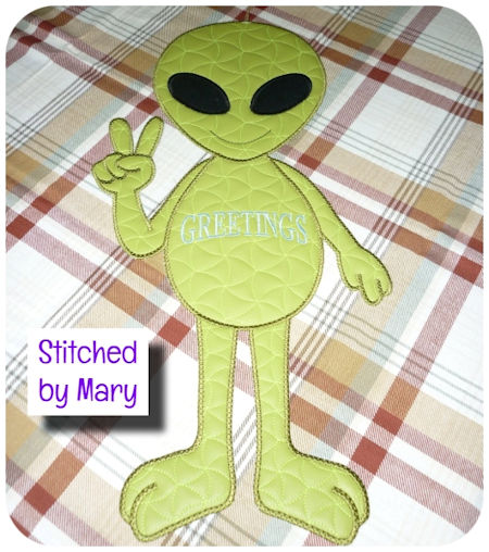 Large Alien by Mary - 450