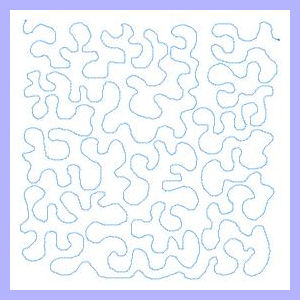 Stippling - Free machine embroidery designs - Kreative Kiwi