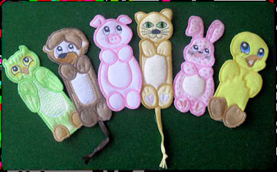 Bookmarks 2 Free Instant Machine Embroidery Designs Womans face free embroidery