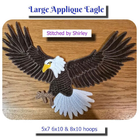 Large Applique Eagle