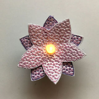 Free Tea Light Candle Cover