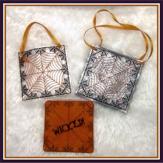 Free Cobweb Coaster and Gift Bag