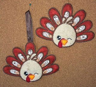 In the hoop Turkey Coaster