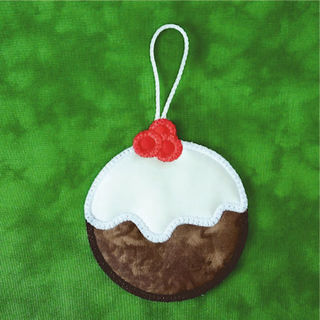 Free In the hoop Christmas Pudding