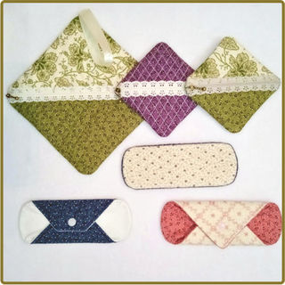 In the hoop Panty Liner Set