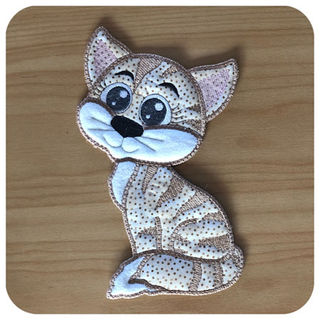 Large Applique Cat 2