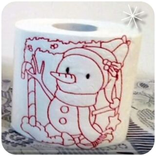 How to stitch on Toilet Paper