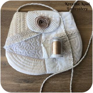 How to make Crazy Patch Evening Bag