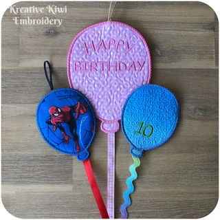 How to make Free In the hoop Balloon