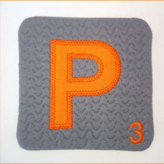 How to make In the hoop Word Play Coasters