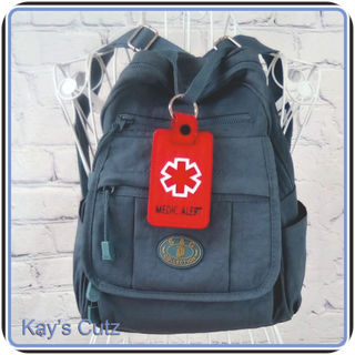 How to make Free Medic Alert Bag Tag