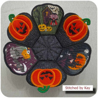 How to make In the hoop Halloween Bowl