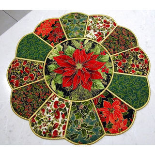 How to make In the hoop Christmas Placemat 2