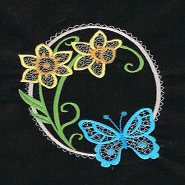 Butterfly, Bird and Insect Embroidery Designs