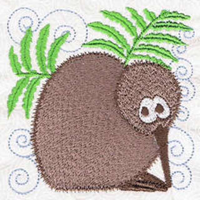 New Zealand and Australia Embroidery Designs