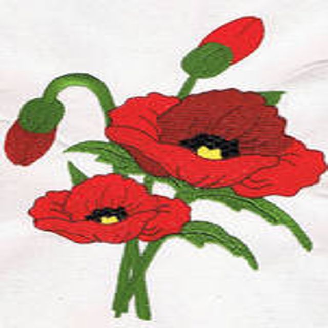 Flower and Fruit Embroidery Designs
